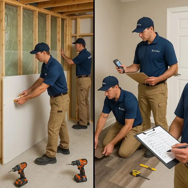 Repairs and Reconstruction process in Clermont County, OH